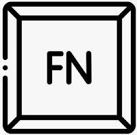 fn fuction key icon
