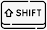 shift key icon